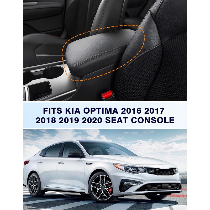 QSYPSS Center Console Cover Fits Kia Optima 2016 2017 2018