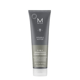 Paul Mitchell MITCH Double Hitter 2-in-1 Shampoo & Conditioner for Men, For All Hair Types, 8.5 fluid ounces