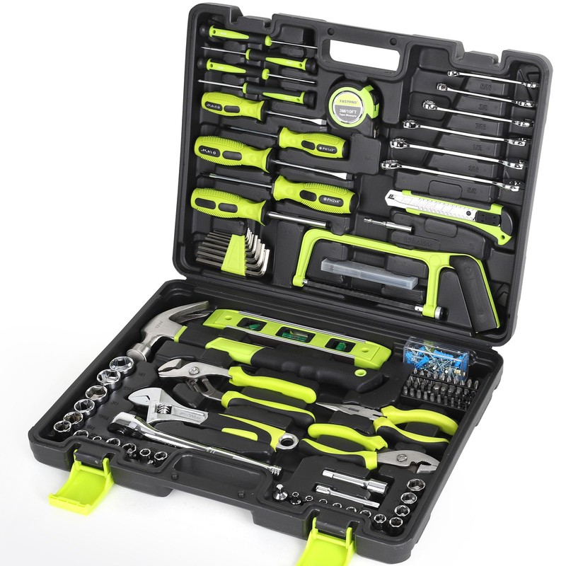 FASTPRO 198-Piece Household Tool Set, Home Repairing Tool Set with