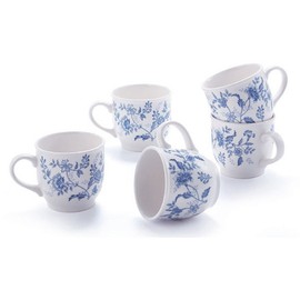 Crown Selection Imperial Blue Teatime Mini Mug Set 5p / 크라운셀렉션 임페리얼블루 티타임 미니머그잔세트 5p