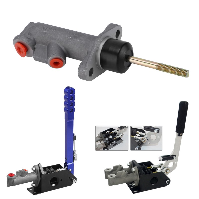 Clutch Master Cylinder 0.625 Bore Hydraulic Handbrake Pump Aluminum Alloy