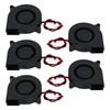 logyues 5 Pack 5015 24V Turbine Turbo Blower Fan Dual