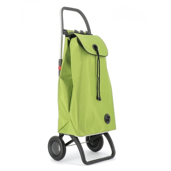 Rolser I-Max MF 2 Wheel Foldable Shopping Trolley - Lime
