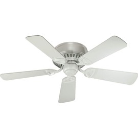 Quorum 51425-8 Traditional 42``Ceiling Fan from Medallion Collection in White Finish,