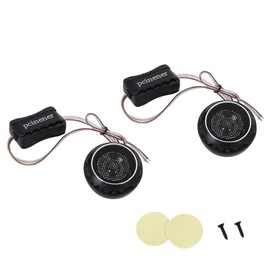 Car Audio, Up to 140 W, High Range Tweeter, Dome Tweeter, Car Audio, 1.1 inches (28 mm), Speaker, Crossover Included, 2 Pieces, Car Audio