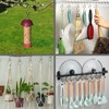 10 Pack 3" Heavy Duty Vinyl Coated S-Hooks for Hanging