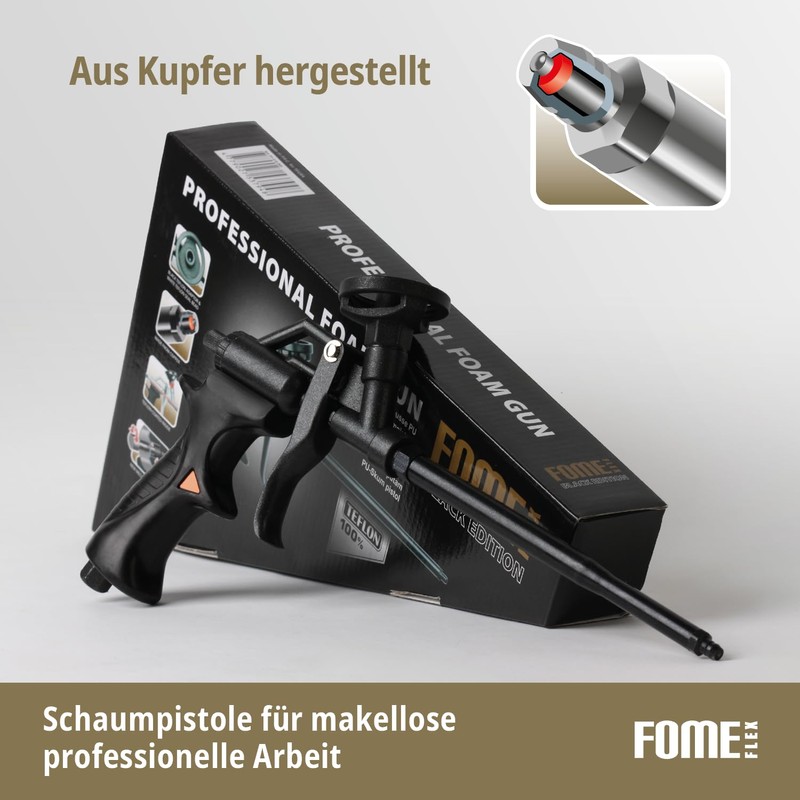 FOME Flex Black Edition Professional Reliable and Durable Gun PU