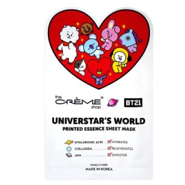The Crème Shop -  BT21 UNIVERSTAR'S WORLD Printed Essence Sheet Mask