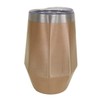 Global Arrow ROCCO K04-8308 Octagon Tumbler, APRICOT, Size: Approx. φ0.4 inches (9 cm), H 5.1 inches (13 cm)