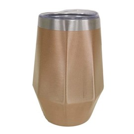 Global Arrow ROCCO K04-8308 Octagon Tumbler, APRICOT, Size: Approx. φ0.4 inches (9 cm), H 5.1 inches (13 cm)