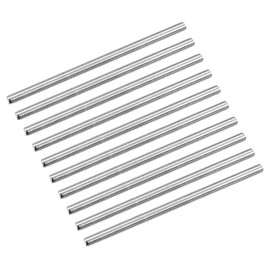 sourcing map Fully Threaded Rod M5 x 100mm 0.8mm Thread Pitch 304 Stainless Steel Right Hand Threaded Rods Bar Studs 10 Pack