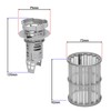 SPARES2GO Micro Drain Mesh Screen Cage Filter compatible with Neff