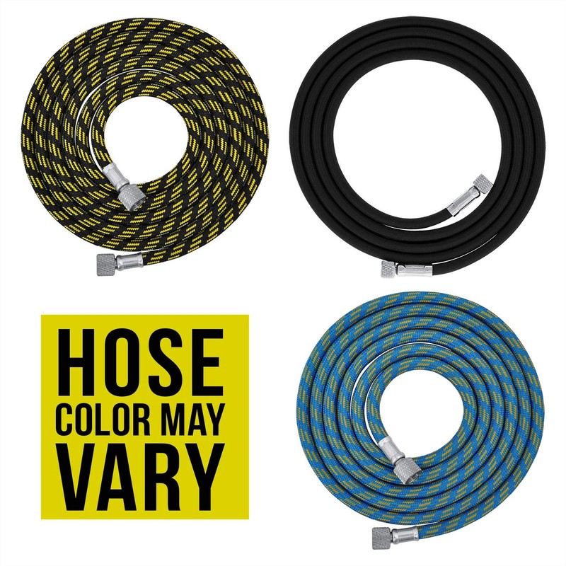 Master Airbrush Premium 10 Foot Nylon Braided Airbrush Hose with