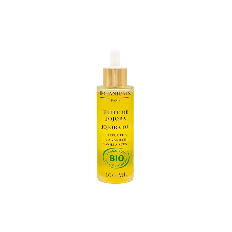 Botanicals Organic Jojoba Oil 100ml Moisturises and Regulates for Balanced