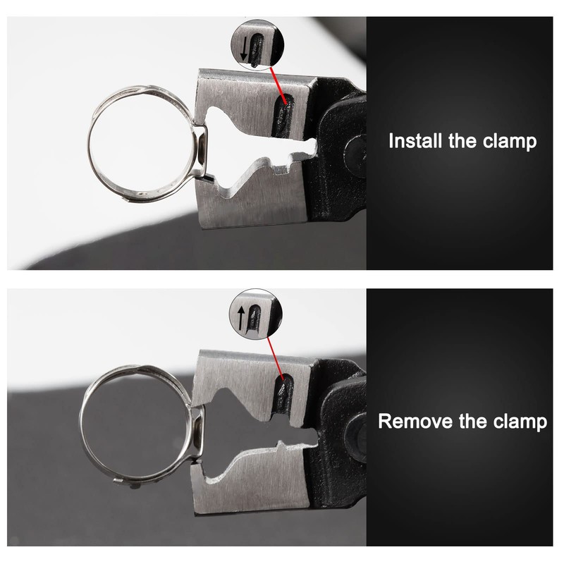 LEONTOOL Clic-R Hose Clamp Pliers, 7 Inch Clic-r Type Clamp