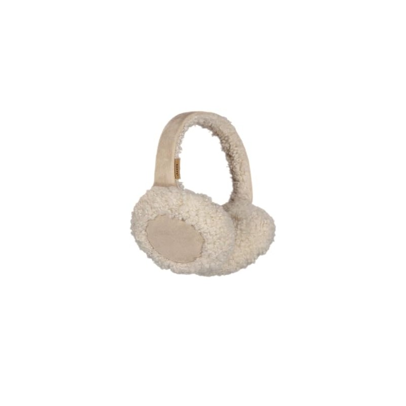 Barts Earmuffs Magpy Ear Warmers with Teddy Fur, Light brown