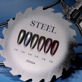 Sujjagel 3 steel 6-piece set magnetic gel / 수짜젤 3 스틸 6종 세트 자석젤