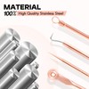 FEITA Blackhead Remover Pimple Comedone Extractor Tool, Stainless Acne Tools