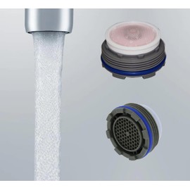 Common Parts Compatible Delta Faucet Kitchen Aerators Aerated Flow Replacement RP70718, # RP53998, RP52627 M21.5 Male Threaded (Pink 1.2 gpm)