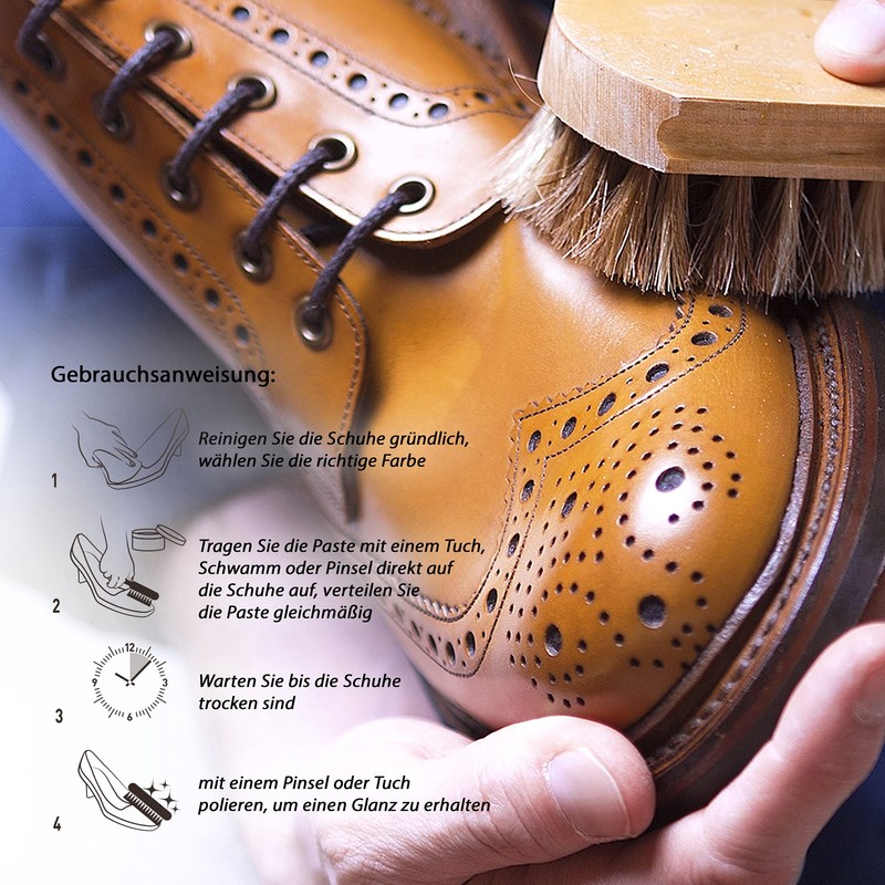 Coccine Shoe Wax, black