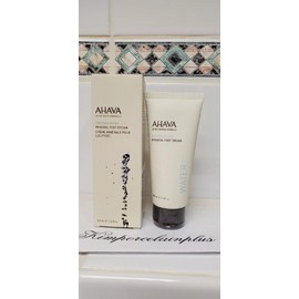 Ahava Dead Sea Mineral FOOT CREAM 3.4 Fl Oz NEW Boxed Free Ship