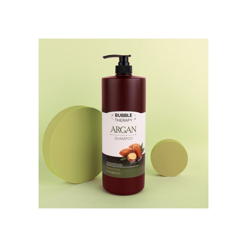 Food Aholic Bubble Therapy Argan Shampoo 1500ml/Large Size / 푸드어홀릭
