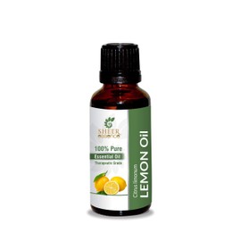Sheer Essence Lemon Oil -(Citrus Limonum)- Essential Oil 100% Pure Natural Undiluted Uncut Therapeutic Grade Oil 3.38 FL.OZ