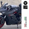 labelbike - 2 pre-spaced Stickers written ''Senna'' compatible with Ducati