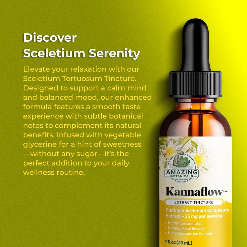Amazing Botanicals Amazing Botanicals Platinum Sceletium Tortuosum Extract Tincture -