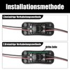 Powice Pack of 4 Intermediate Switches, Cord Switch, 230 V,