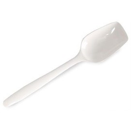 Gourmac White Melamine Spoon 10"