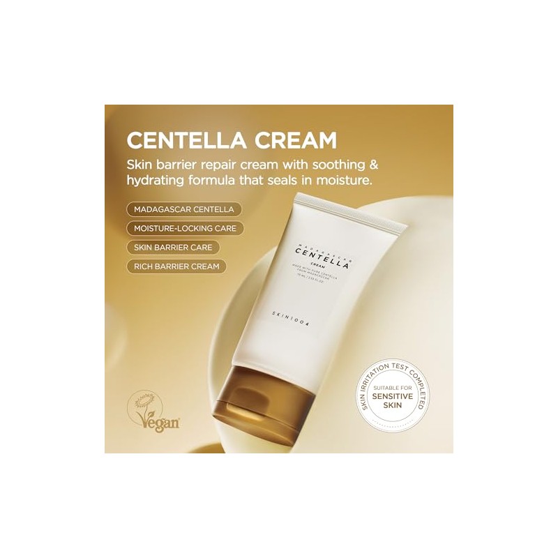 Madagascar Centella Cream by Skin1004 for Women - 2.53 oz