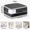 Homsorout Space Saving Compression Organisers - Set of 6, Expandable