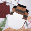 SATINIOR 6 Pcs Women Fake Collar Detachable Dickey Collar Solid