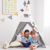 wilwolfer Kids Teepee Tent for Girls or Boys with Carry