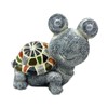 Fenteer Turtle Frog Garden Statue Miniature Frog Statues Solar Lights