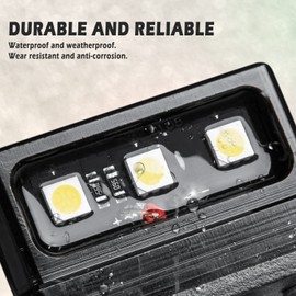 Lorababer Motorcycle Rear License Plate with LED Light Compatible with CBR500R CBR 500 R CBR 500R CBR-500-R 2019 2020 2021 2022 2023 Eliminator Kit License Plate