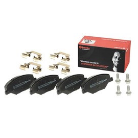 BREMBO Kit De Balatas Bajos Metales Y Zapatas Compatible con VOLKSWAGEN VENTO de 2014 a 2019