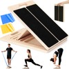 Slant Board for Calf Stretching, Wooden Slant Boards for Exercise,