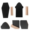 Cabilock 2pcs Drawing Blackboards Boards for Restaurant Desktop Boards Message