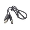 JSER USB 2.0 A Type Male to 5.5 x 2.5mm