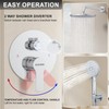 KOJOX Shower Set - Polished Chrome High Pressure Shower Head
