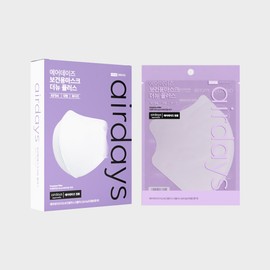 Air Days KF94 Easy-to-breathe bird beak type mask 10 sheets, medium size medium_ 10 black sheets, 10 black sheets / 에어데이즈 KF94 숨쉬기 편한 새부리형 마스크 10매,  중형 중형_ 블랙10매 블랙10매