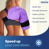 REVIX Shoulder Ice Pack Reusable Gel Ice Wrap for Shoulder