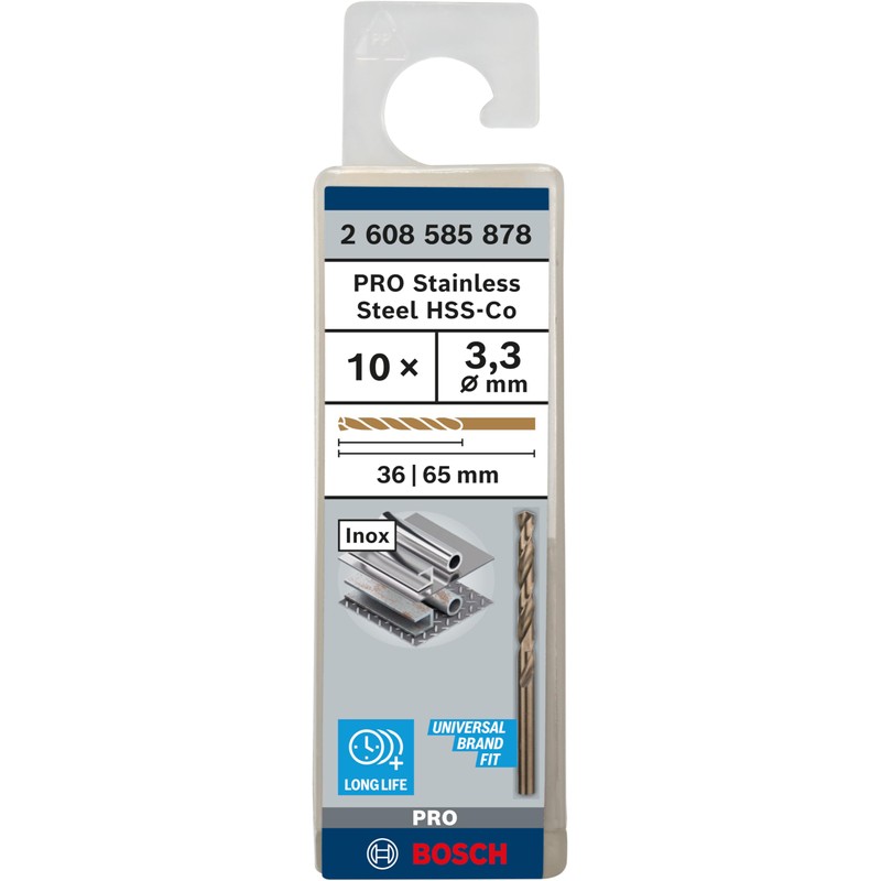 Bosch Professional Metal Drill Bit HSS-Cobalt, 2608585878