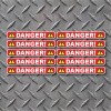 Wilson Graphics Inc. 10x Danger sticker decals Industrial Warehouse Warning Indoor Outdoor
