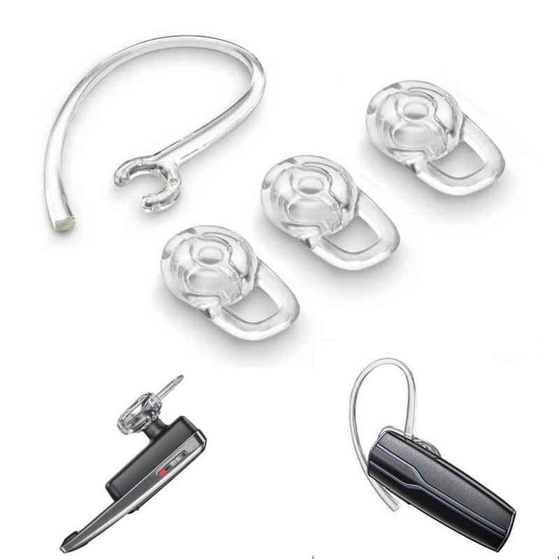 Set 3pcs SML Earbuds 2pcs Earhooks for Plantronics Marque M155