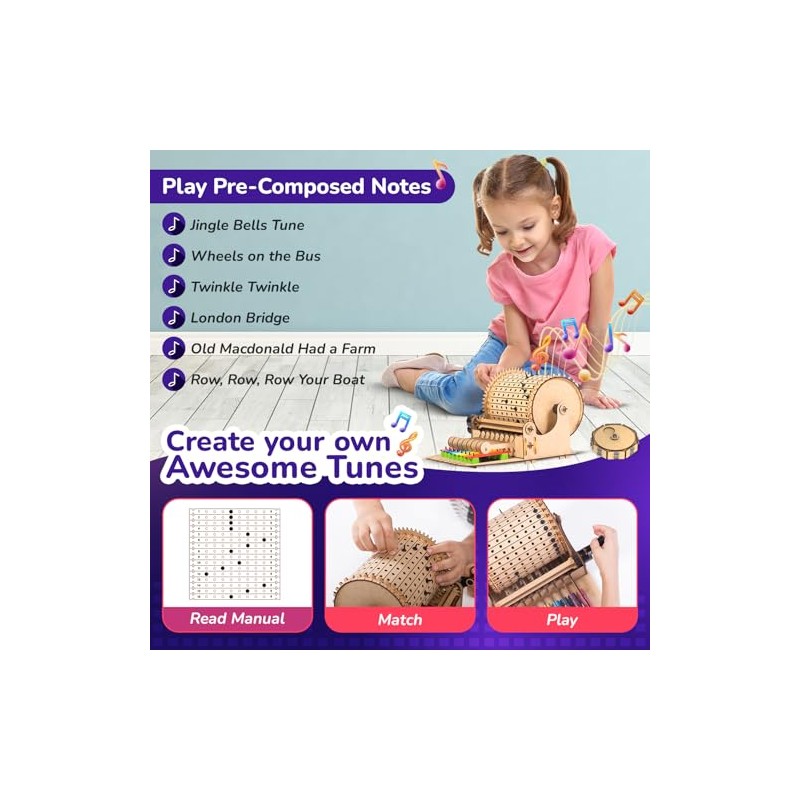 Smartivity Máquina de música DIY de juguete para niños de