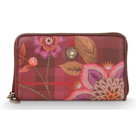 Pip Studio Willow Wallet Flores Felices Red 18 x 3 x 11 cm