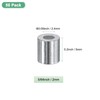 M METERXITY 50-Pack Aluminum Crimping Loop Sleeves, 2mm 5/64" Round